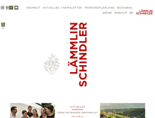 Tablet Screenshot of laemmlin-schindler.de